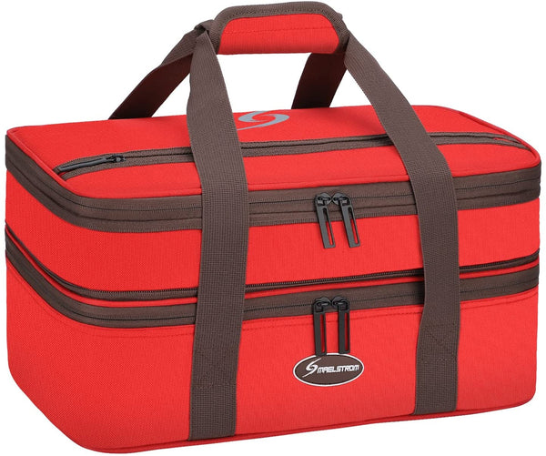 Maelstrom Expandable Lasagna Lugger Tote Insulated Casserole Carrier